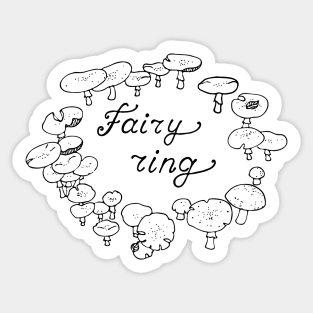 Fairy ring Sticker